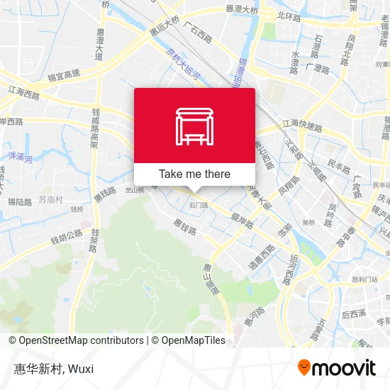 惠华新村 map
