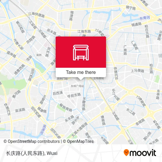 长庆路(人民东路) map