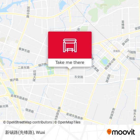 新锡路(先锋路) map