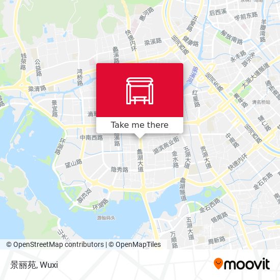景丽苑 map
