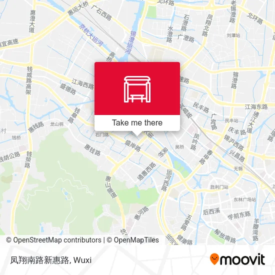 凤翔南路新惠路 map