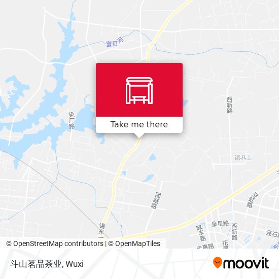 斗山茗品茶业 map