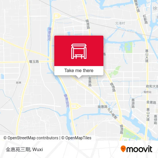 金惠苑三期 map