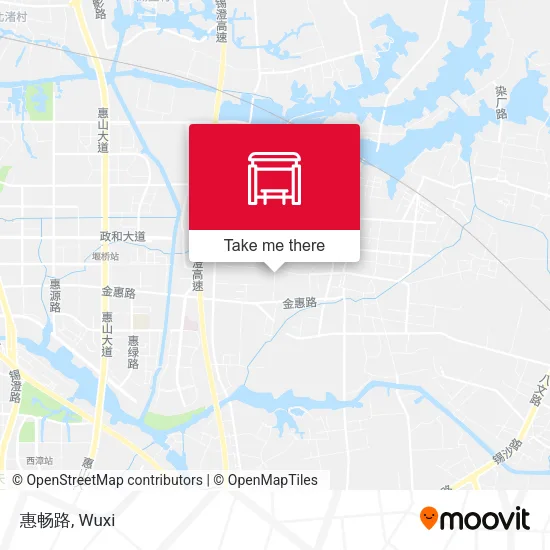 惠畅路 map