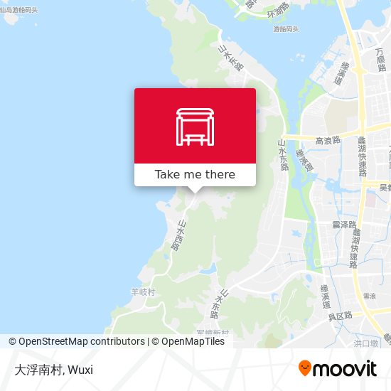 大浮南村 map