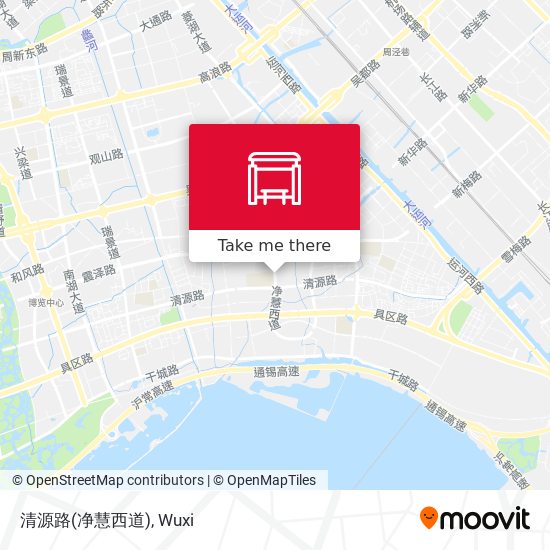 清源路(净慧西道) map