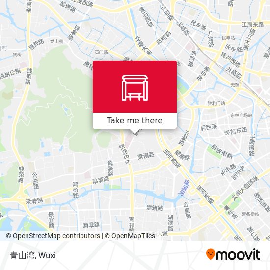 青山湾 map