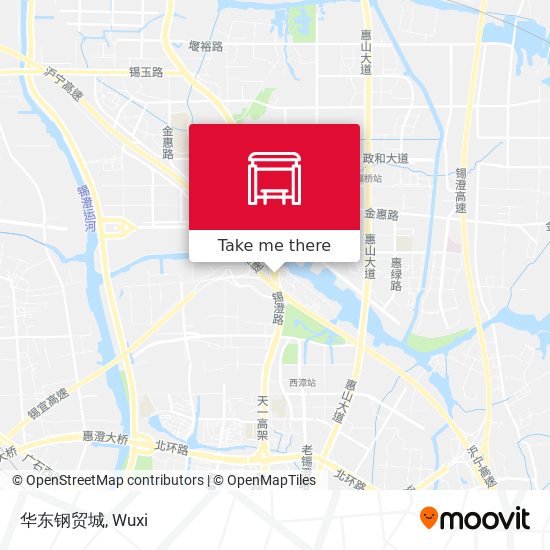 华东钢贸城 map