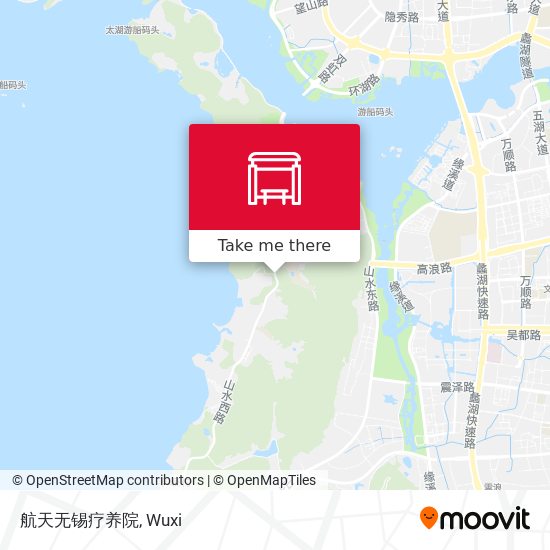 航天无锡疗养院 map