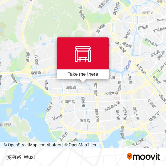 溪南路 map