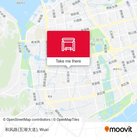 和风路(五湖大道) map
