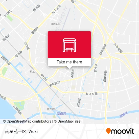 南星苑一区 map