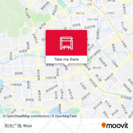 阳光广场 map