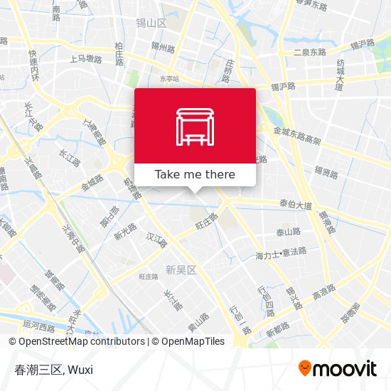 春潮三区 map
