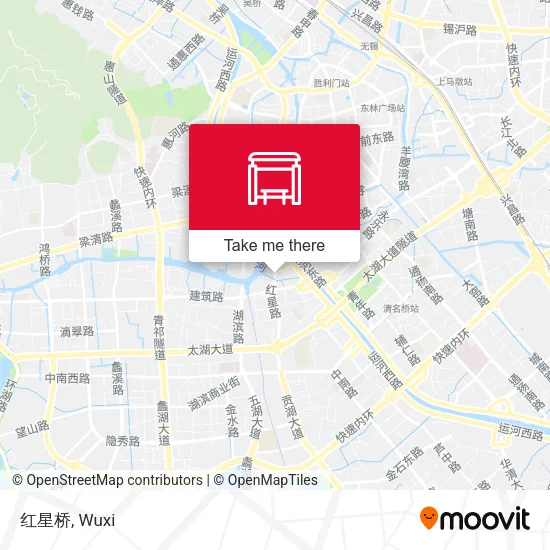 红星桥 map