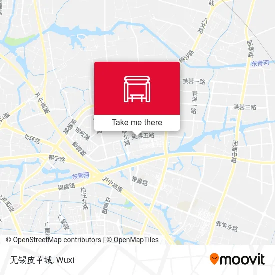 无锡皮革城 map