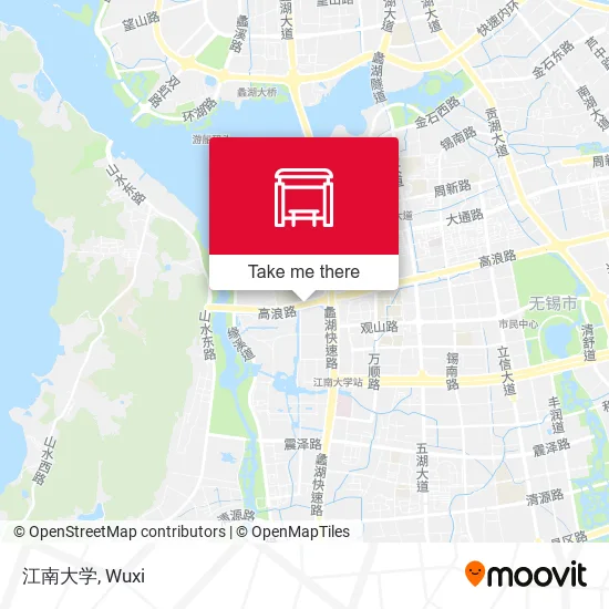 江南大学 map