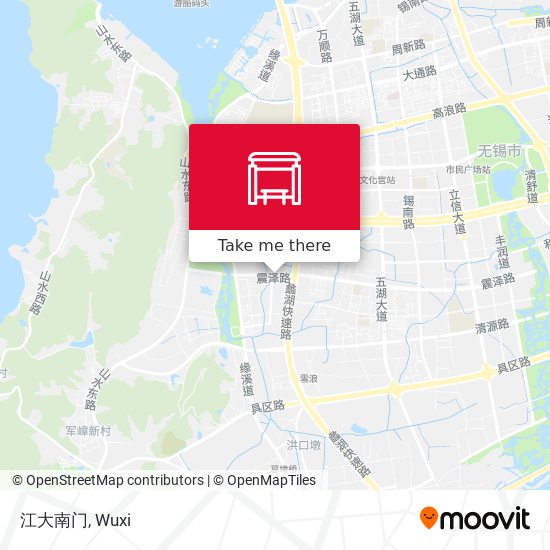 江大南门 map