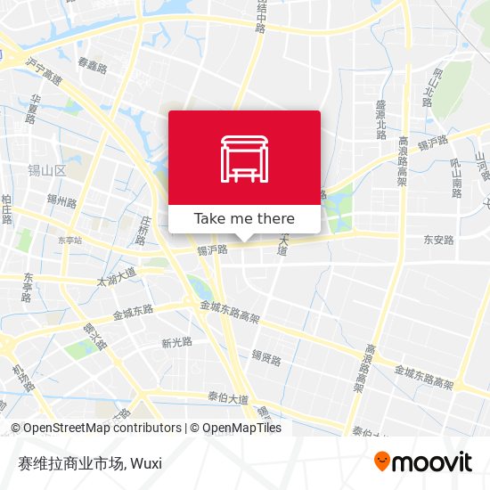 赛维拉商业市场 map