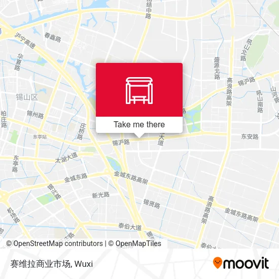 赛维拉商业市场 map