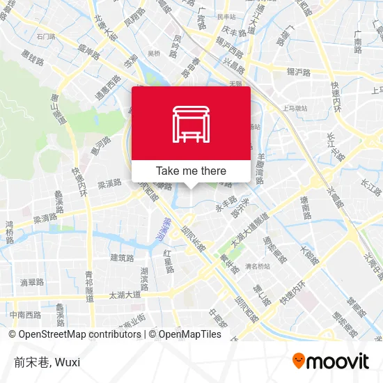 前宋巷 map