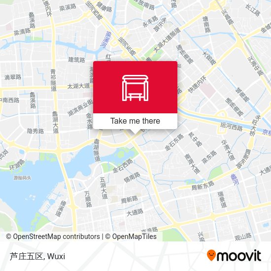 芦庄五区 map