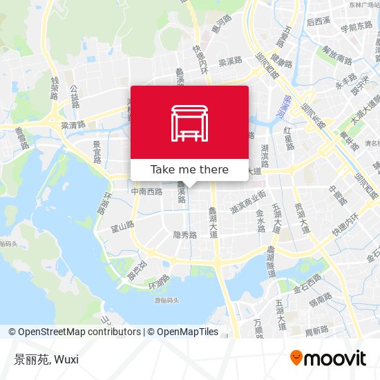 景丽苑 map