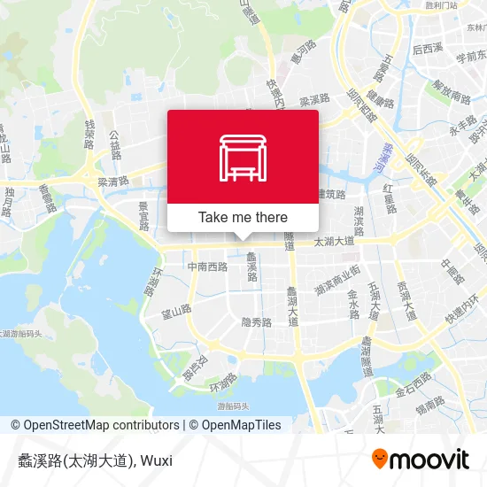 蠡溪路(太湖大道) map