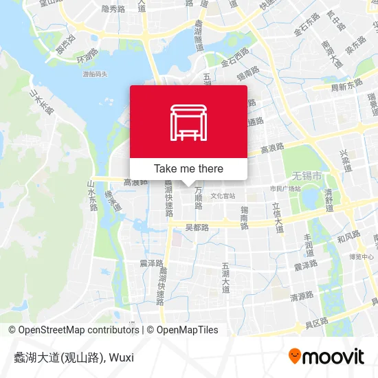 蠡湖大道(观山路) map