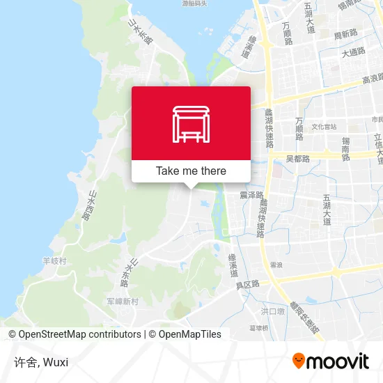 许舍 map