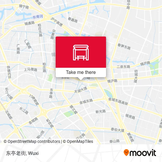 东亭老街 map