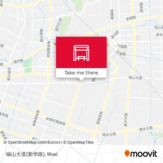 锡山大道(新华路) map