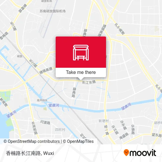 香楠路长江南路 map