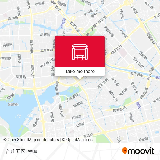 芦庄五区 map