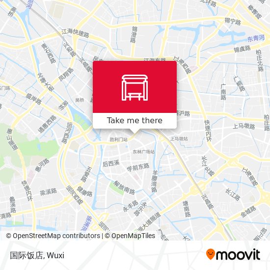 国际饭店 map