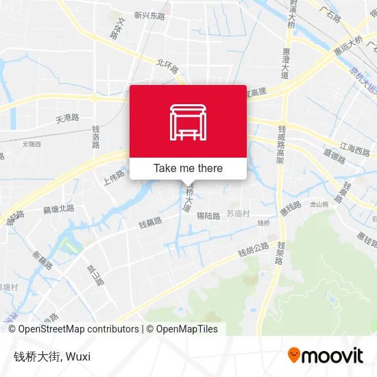 钱桥大街 map