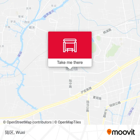 陆区 map