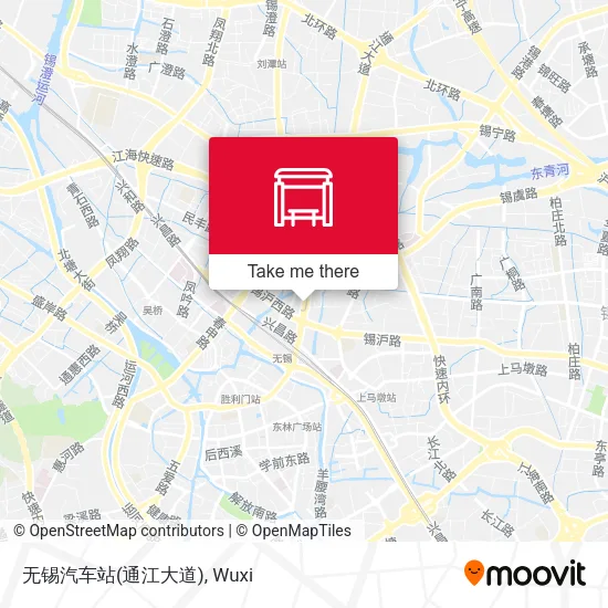 无锡汽车站(通江大道) map