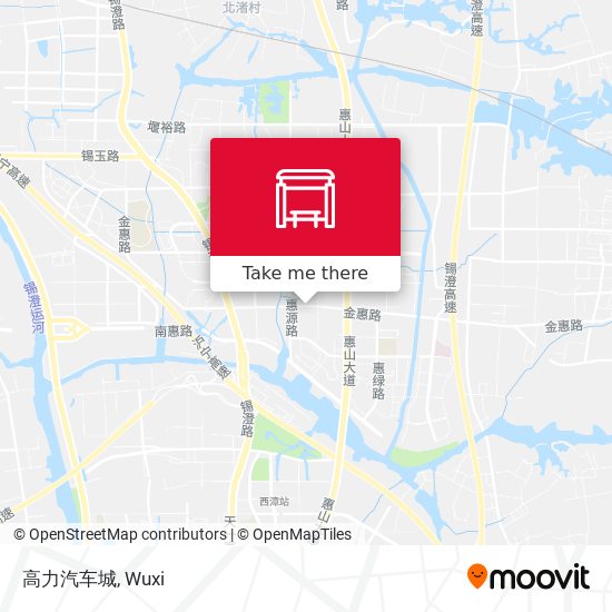 高力汽车城 map