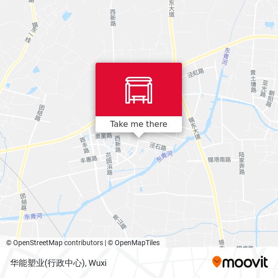 华能塑业(行政中心) map
