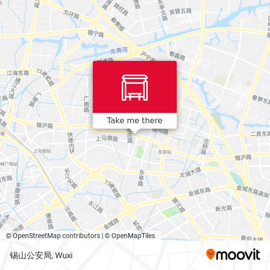 锡山公安局 map