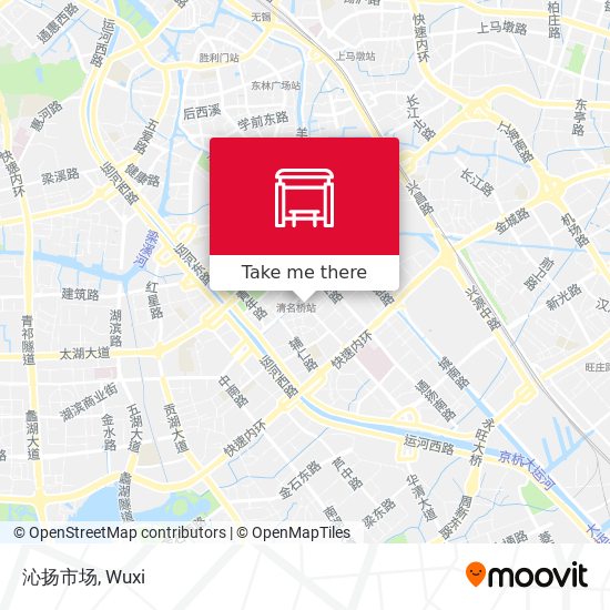 沁扬市场 map