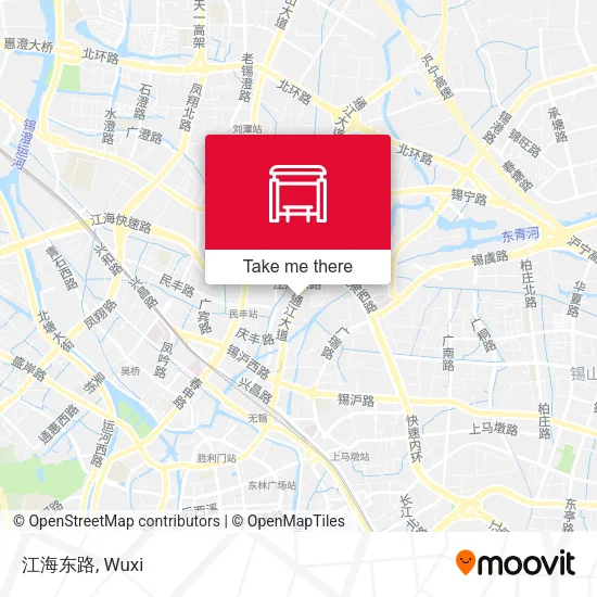 江海东路 map