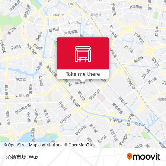沁扬市场 map
