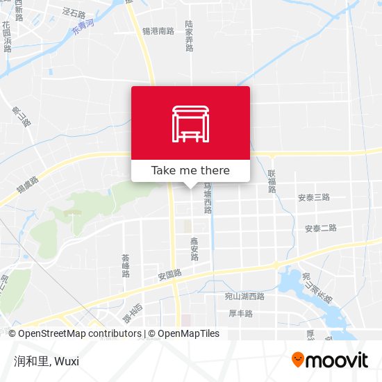 润和里 map