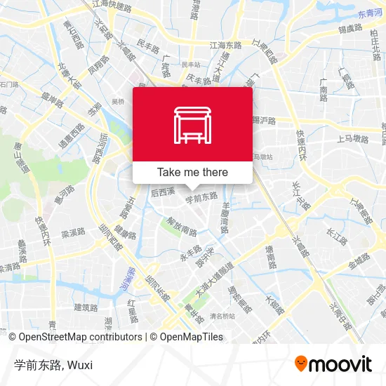 学前东路 map