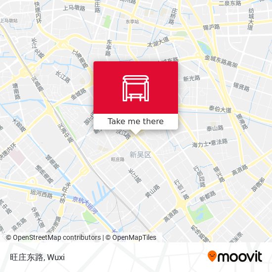 旺庄东路 map
