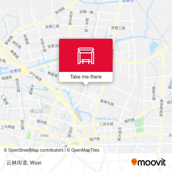 云林街道 map