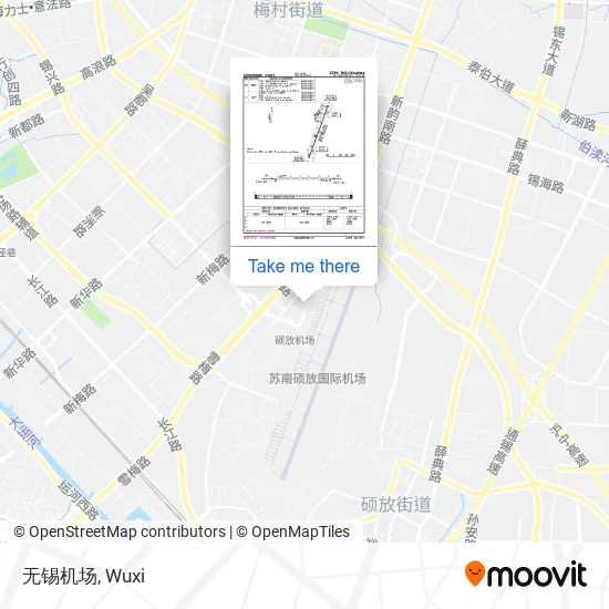 无锡机场 map