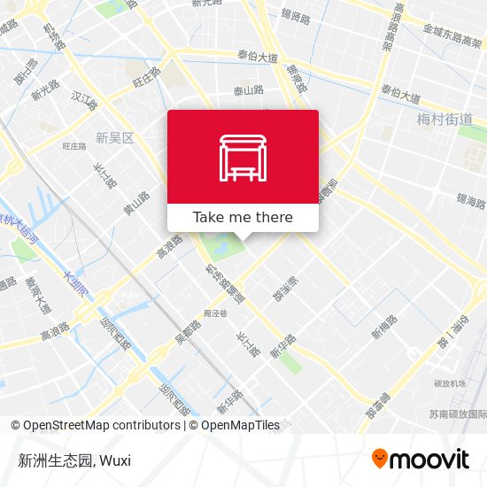 新洲生态园 map